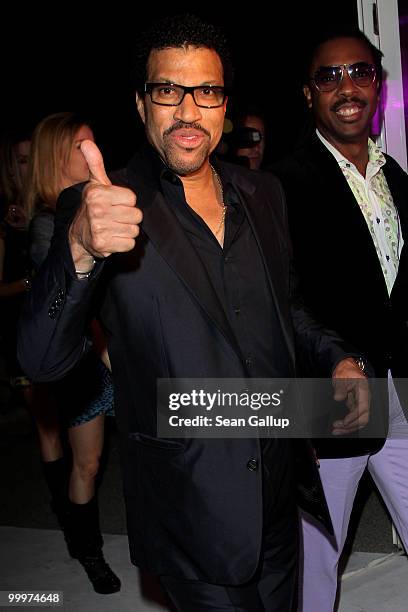 Singer Lionel Richie attends the de Grisogono cocktail party at the Hotel Du Cap on May 18, 2010 in Cap D'Antibes, France.