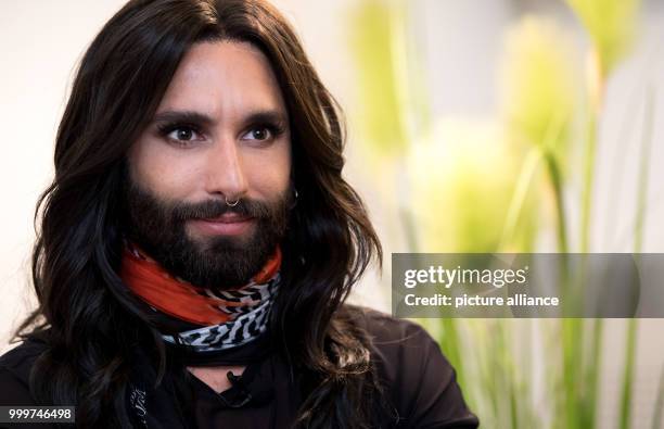 The singer Conchita Wurst in Munich, Germany, 5 September 2017. Photo: Sven Hoppe/dpa