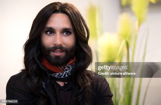 The singer Conchita Wurst in Munich, Germany, 5 September 2017. Photo: Sven Hoppe/dpa