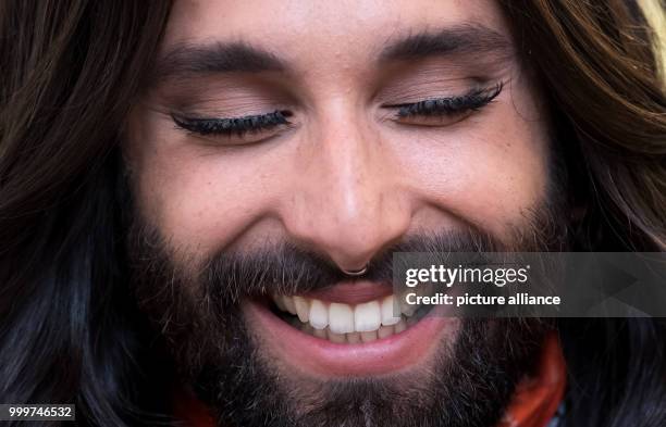 The singer Conchita Wurst in Munich, Germany, 5 September 2017. Photo: Sven Hoppe/dpa