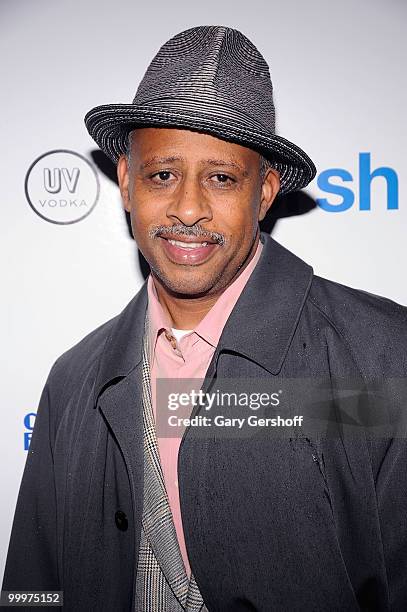 Actor Ruben Santiago-Hudson attends the Gersh Agency's 2010 UpFronts and Broadway season cocktail celebration at Juliet Supper Club on May 18, 2010...