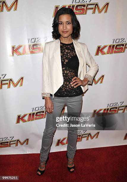 Actress Julia Jones attends KIIS FM's 2010 Wango Tango Concert at Staples Center on May 15, 2010 in Los Angeles, California.