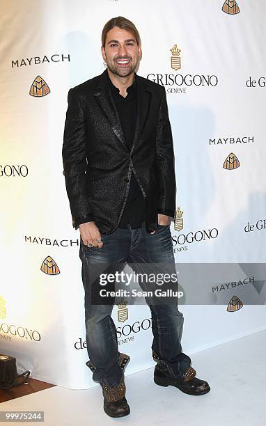 David Garrett attends the de Grisogono party at the Hotel Du Cap on May 18, 2010 in Cap D'Antibes, France.