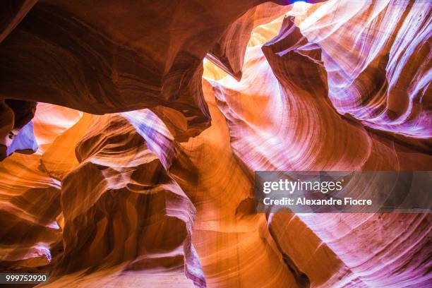 antelope canyon - alexandre fotografías e imágenes de stock