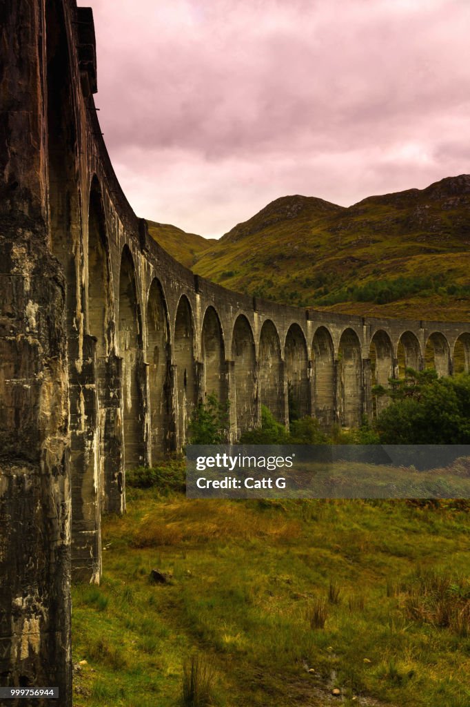 Glenfinnan viaduct arches