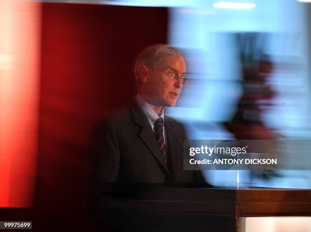 Stephen Young, the recently appointed US Consul General in Hong Kong, attends a luncheon organised by the American chamber of commerce, in Hong Kong...