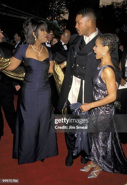 Oprah Winfrey, Will Smith, and Jada Pinkett