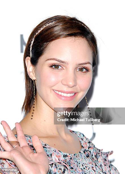 Actress Singer Katharine McPhee arrives at the Nyx Professional Makeup Decade & 1 Year Anniversary Party, held at the Hollywood Roosevelt Hotel on...