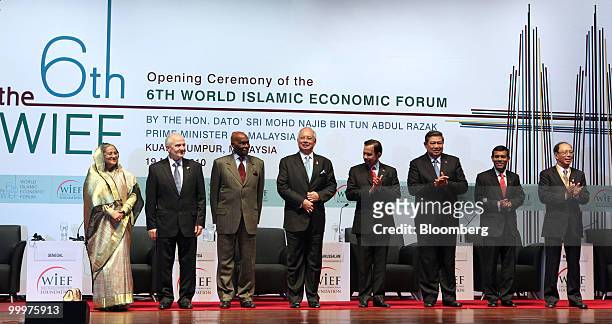 Sheikh Hasina Wajed, Bangladesh's prime minister, Fatmir Sejdiu, Kosovo's president, Abdoulaye Wade, Senegal's president, Najib Razak, Malaysia's...