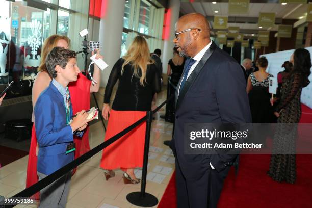 Forest Whitaker walks the red carpet at the 2018 So the World May Hear Awards Gala benefitting Starkey Hearing Foundation at the Saint Paul...