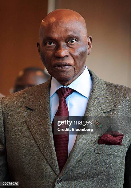 Abdoulaye Wade, Senegal's president, attends the 6th World Islamic Economic Forum , in Kuala Lumpur, Malaysia, on Wednesday, May 19, 2010. The forum...