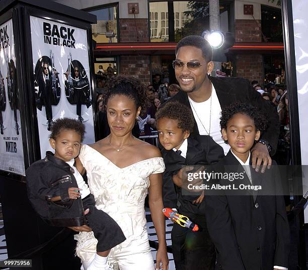 Jada Pinkett-Smith, Will Smith and kids