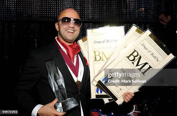 Producer/songwriter RedOne poses during the 58th Annual BMI Pop Awards held at the Beverly Wilshire Hotel on May 18, 2010 in Beverly Hills,...