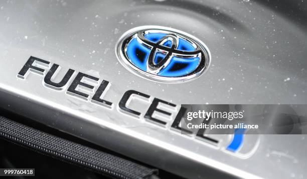 The electric motor of a Toyota Mirai of the ridesharing provider clever shuttle, powerd with hydrogen, can be seen at the main rail station in...