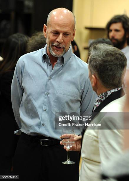 Actor Bruce Willis attends Barneys New York Celebrates The Release Of Jerry Weintraub's New Book "When I Stop Talking You'll Know I'm Dead: Useful...