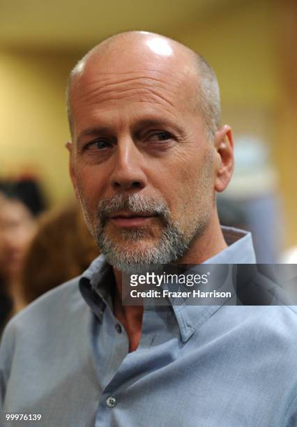 Actor Bruce Willis attends Barneys New York Celebrates The Release Of Jerry Weintraub's New Book "When I Stop Talking You'll Know I'm Dead: Useful...