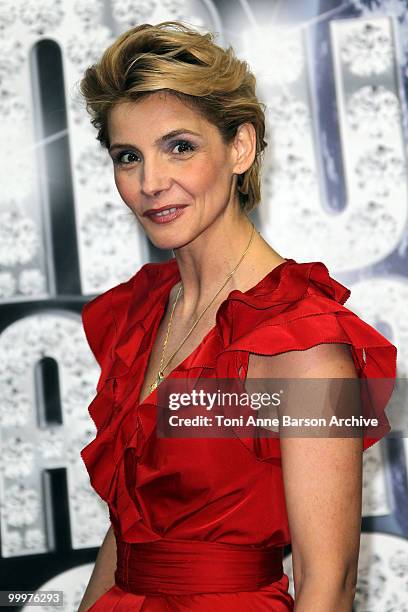 Clotilde Courau attends the World Music Awards 2010 at the Sporting Club on May 18, 2010 in Monte Carlo, Monaco.