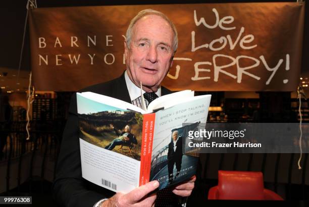 Producer Jerry Weintraub attends Barneys New York Celebrates The Release Of Jerry Weintraub's New Book "When I Stop Talking You'll Know I'm Dead:...