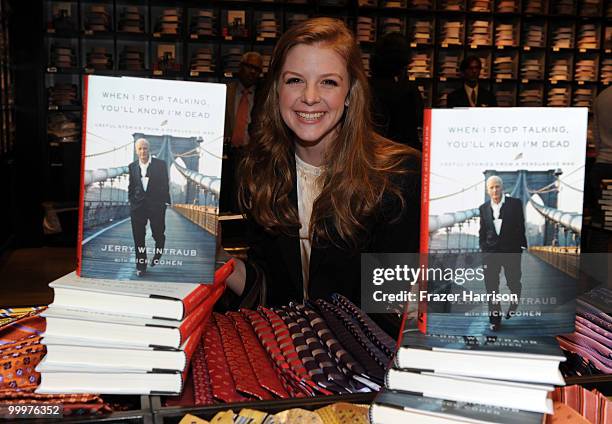 Actress Ashley Bell attends Barneys New York Celebrates The Release Of Jerry Weintraub's New Book "When I Stop Talking You'll Know I'm Dead: Useful...