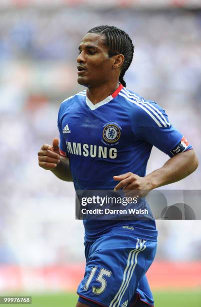 Florent Malouda of Chelsea during the FA Cup final match between Chelsea and Portsmouth at Wembley Stadium on May 15, 2010 in London, England.