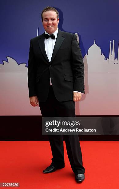 Shane Lowry of Ireland arrives at the 2010 Tour Dinner prior to the BMW PGA Championship on the West Course at Wentworth on May 18, 2010 in Virginia...