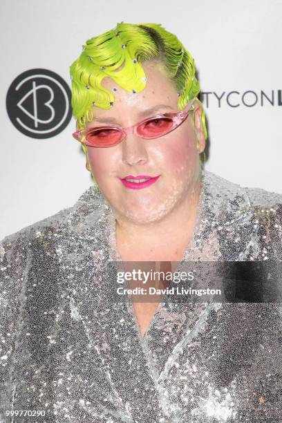 Margie Plus attends the Beautycon Festival LA 2018 at the Los Angeles Convention Center on July 15, 2018 in Los Angeles, California.