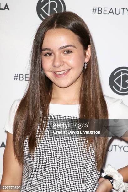 Ava Bianchi attends the Beautycon Festival LA 2018 at the Los Angeles Convention Center on July 15, 2018 in Los Angeles, California.