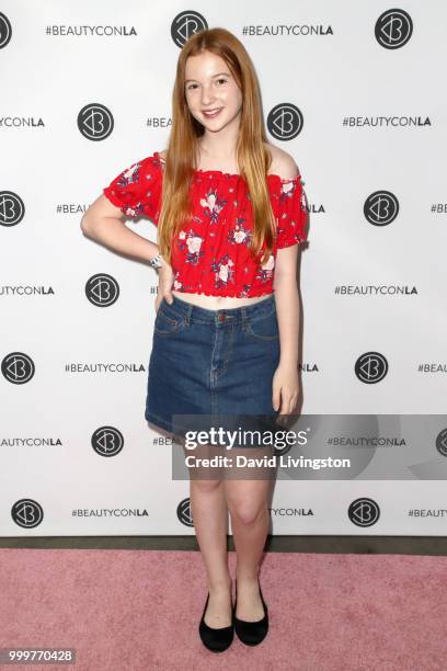 Reilly Jacquemin attends the Beautycon Festival LA 2018 at the Los Angeles Convention Center on July 15, 2018 in Los Angeles, California.