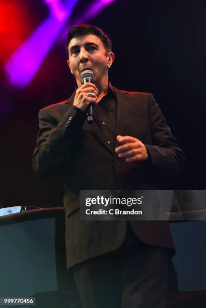 Marc Almond performs on stage during Day 6 of Kew The Music at Kew Gardens on July 15, 2018 in London, England.