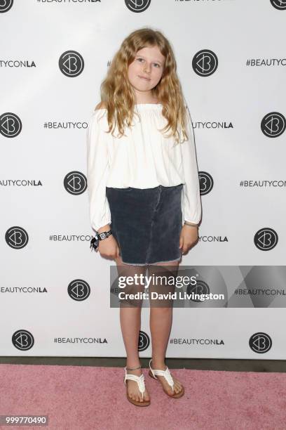 Reese Duff attends the Beautycon Festival LA 2018 at the Los Angeles Convention Center on July 15, 2018 in Los Angeles, California.