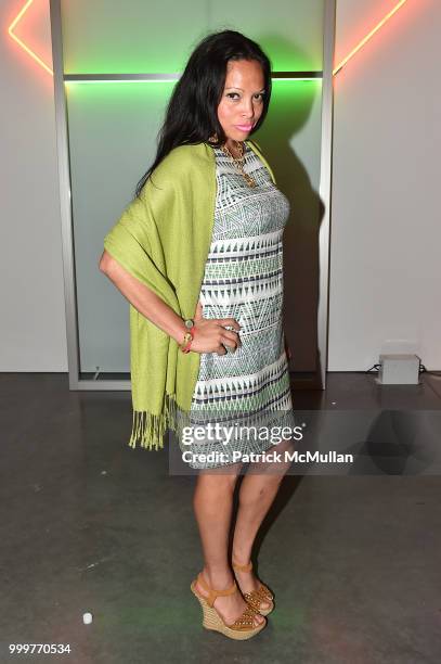 Rolise Rachel attends the Parrish Art Museum Midsummer Party 2018 at Parrish Art Museum on July 14, 2018 in Water Mill, New York.