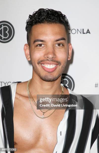 Derome Bobby attends the Beautycon Festival LA 2018 at the Los Angeles Convention Center on July 15, 2018 in Los Angeles, California.