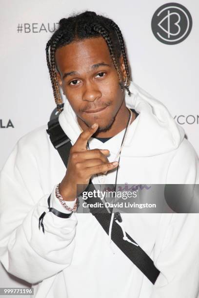 Maestro attends the Beautycon Festival LA 2018 at the Los Angeles Convention Center on July 15, 2018 in Los Angeles, California.