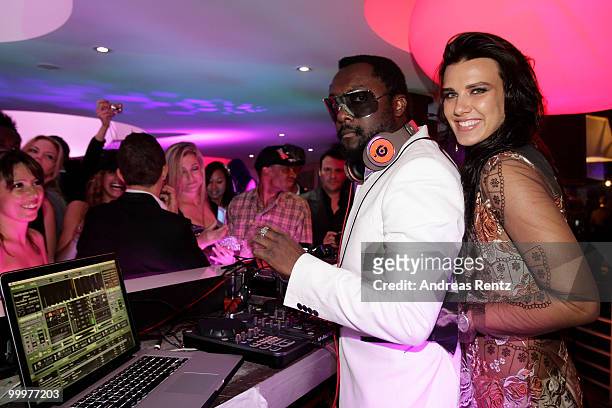 Will I am attends the de Grisogono Party at the Hotel Du Cap on May 18, 2010 in Cap D'Antibes, France.