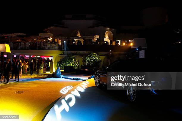 External view of the de Grisogono "Crazy Chic Evening" cocktail party at the Hotel Du Cap Eden Roc on May 18, 2010 in Antibes, France.