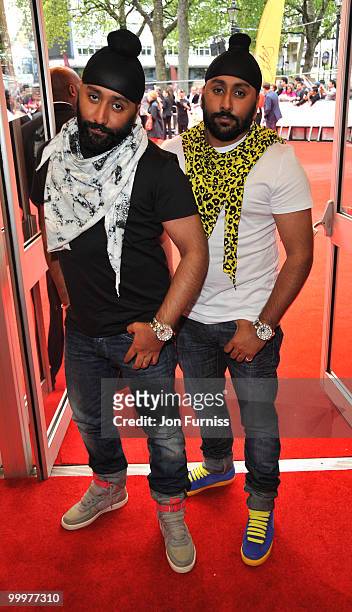Kray Twinz attends the European Premiere of 'Kites' at Odeon West End on May 18, 2010 in London, England.