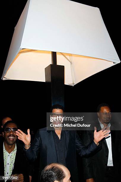 Lionel Richie attends the de Grisogono "Crazy Chic Evening" cocktail party at the Hotel Du Cap Eden Roc on May 18, 2010 in Antibes, France.