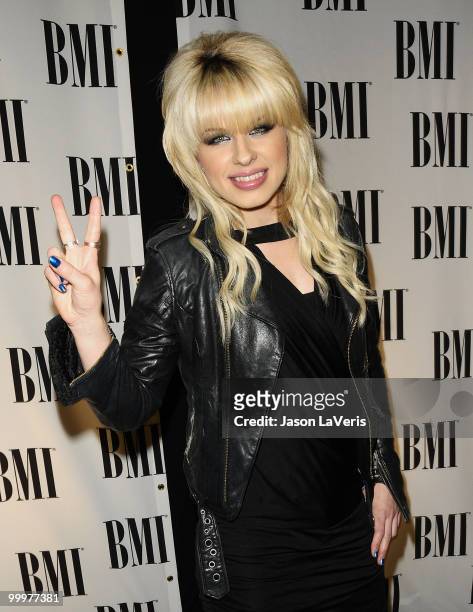 Musician Orianthi attends BMI's 58th annual Pop Awards at the Beverly Wilshire Hotel on May 18, 2010 in Beverly Hills, California.