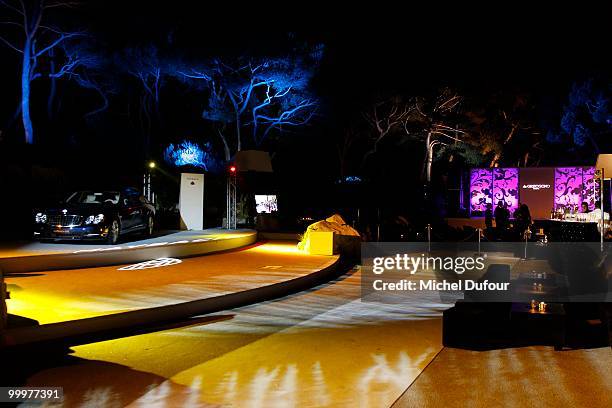 External view of the de Grisogono "Crazy Chic Evening" cocktail party at the Hotel Du Cap Eden Roc on May 18, 2010 in Antibes, France.