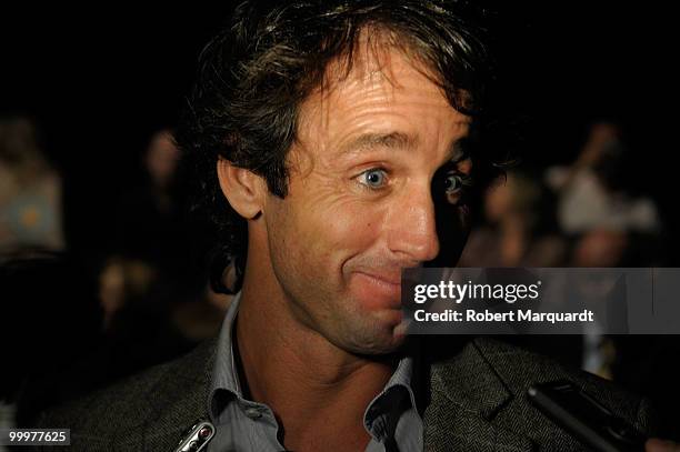 Alvaro Munoz Escassi attends the Rosa Clara's latest bridal collection 2011, at the Fira 2 Barcelona on May 18, 2010 in Barcelona, Spain.