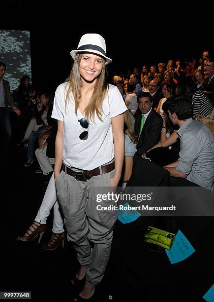 Ana Fernandez attends the Rosa Clara's latest bridal collection 2011, at the Fira 2 Barcelona on May 18, 2010 in Barcelona, Spain.