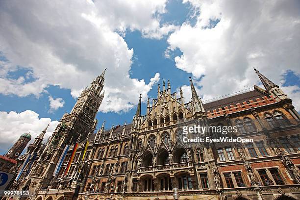The Old City Hall at the famous Marienplatz. On May 09, 2010 in Munich, Germany.