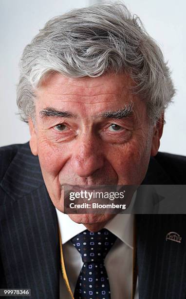 Ruud Lubbers, former prime minister of the Netherlands, stands for an interview on the sidelines of the 6th World Islamic Economic Forum , in Kuala...