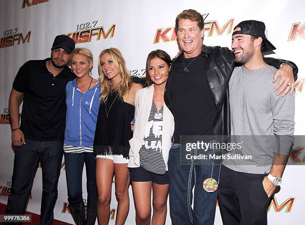 Television personalities Frankie Delgado, Stephanie Pratt, Kristin Cavallari, Stacey Hall, actor David Hasselhoff and television personality Brody...