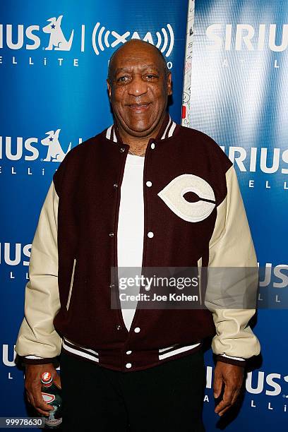 Actor Bill Cosby visits the SIRIUS XM Studio on December 8, 2009 in New York City.
