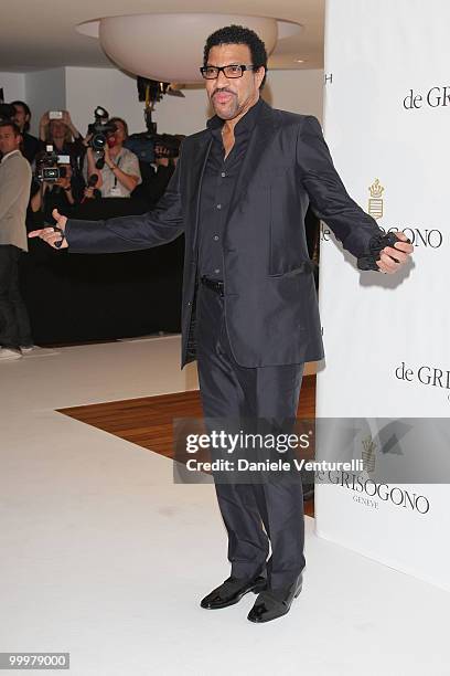 Musician Lionel Richie attends the de Grisogono party at the Hotel Du Cap on May 18, 2010 in Cap D'Antibes, France.