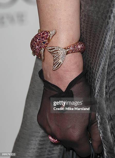 Isabelle Adjani attends the de Grisogono party at the Hotel Du Cap on May 18, 2010 in Cap D'Antibes, France. On May 18, 2010 in Cannes, France.