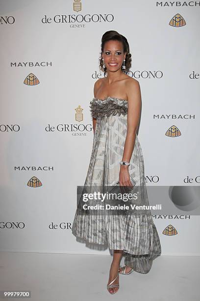 Liliane Murenzi attends the de Grisogono party at the Hotel Du Cap on May 18, 2010 in Cap D'Antibes, France.