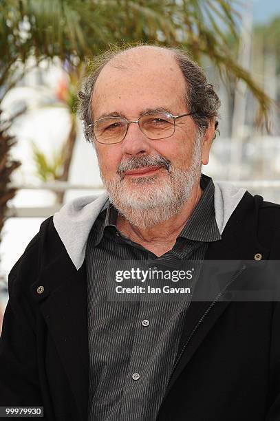 Jury Member Carlos Diegues attends the 'Jury Cinefondation' Photocall at the Palais des Festivals during the 63rd Annual Cannes Film Festival on May...