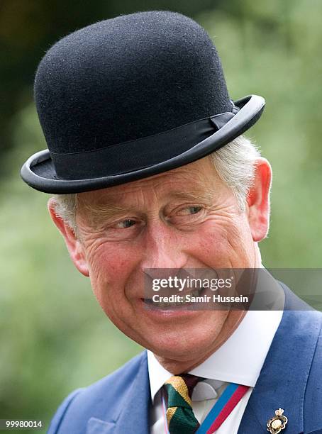 Prince Charles, Prince of Wales attends the Combined Cavalry Old Comrades Parade and Memorial Service in Hyde Park on May 9, 2010 in London, England.